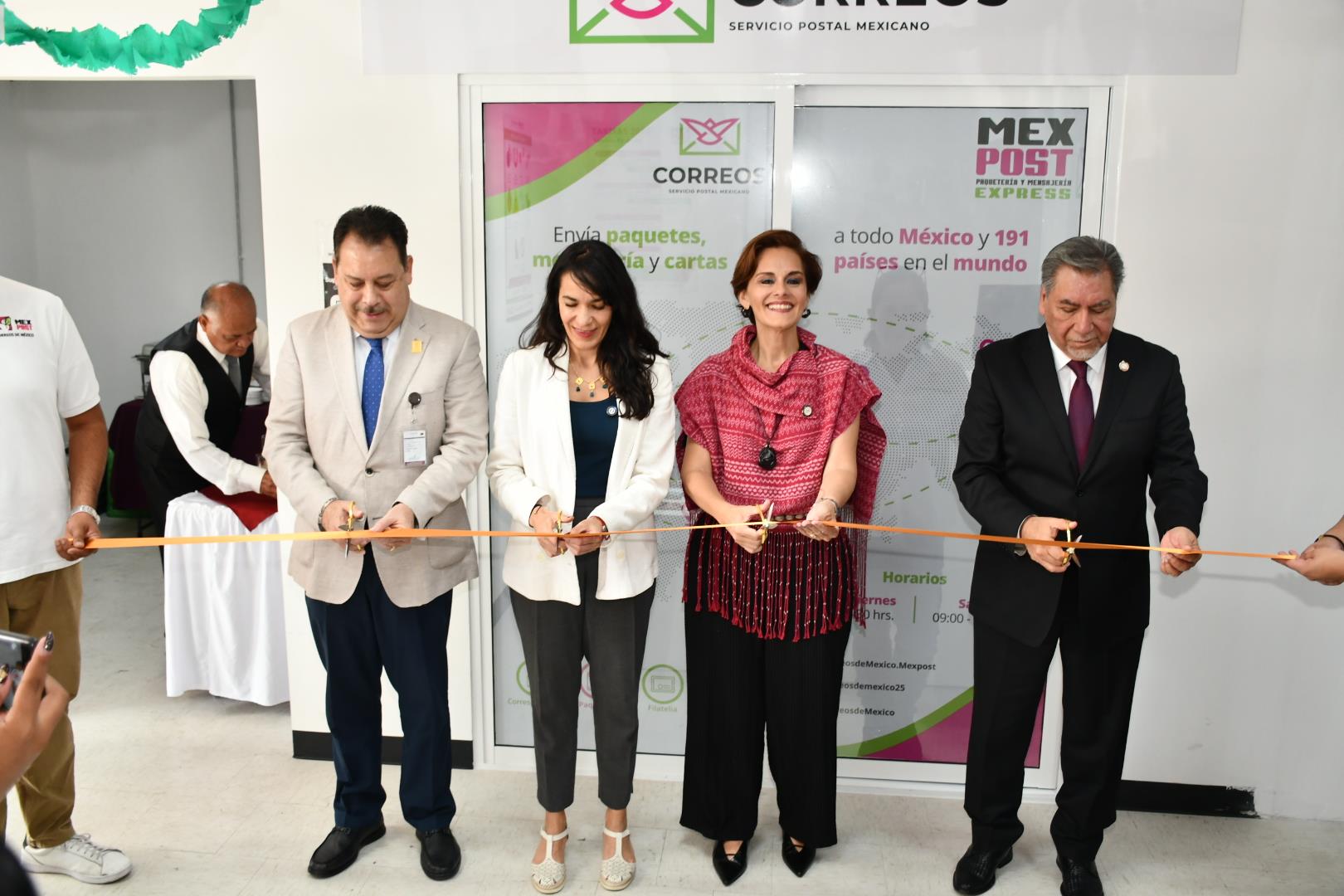  Inaguración de la nueva oficina de Correos de México en la Tienda SUPERISSSTE, Colonia Doctores